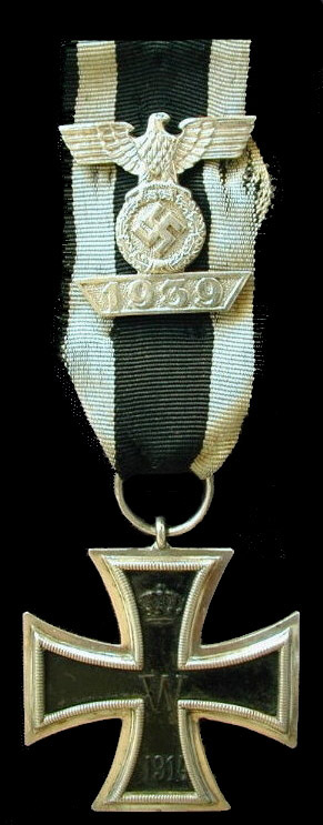 1939 clasp to the 1914 Iron Cross 2nd Class