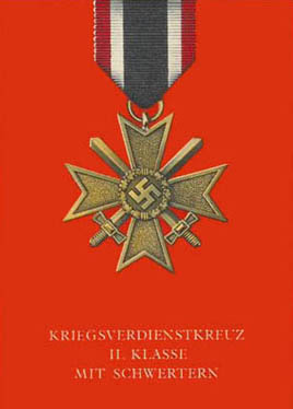 War Merit Cross 2nd class with swords