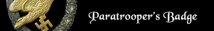 Paratrooper's banner